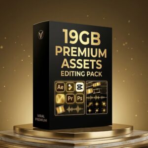 19GB Pro Editing Assets Pack